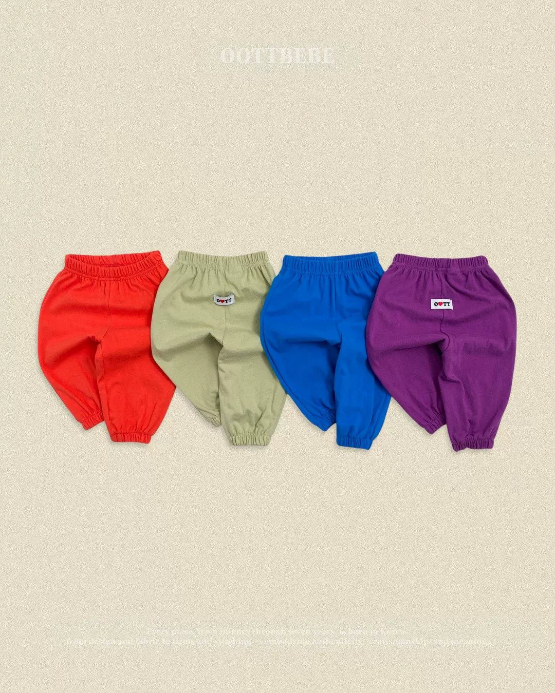 OOTTBEBE Relaxed Jogger Pants｜リラックスジョガーパンツ